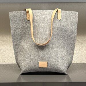 Graf Lantz Hana Merino Wool Tote - Granite (Gray)